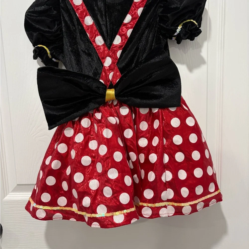 Disney Black and Red Polka Dot Kids Costume